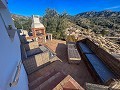 Gezellige villa met zwembad en panoramisch uitzicht op de bergen in Peterer in Pinoso Villas