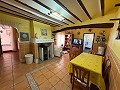 Beautiful rustic home with pool and bar in Los Gabrieles in Pinoso Villas