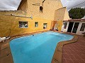 Beautiful rustic home with pool and bar in Los Gabrieles in Pinoso Villas