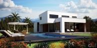 Modern new build villa with plot and pool in Pinoso Villas