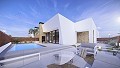 Contemporary 3 bed villas with swimming pool, large solarium and parking in Pinoso Villas