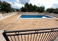 4 Bed Villa with Pool only 500 metres walk to the town of Sax  in Pinoso Villas