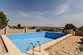 Private and Peaceful Villa near Yecla with 4 big bedrooms + Pool in Pinoso Villas