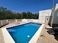 Country house with pool and incredible views in Sax in Pinoso Villas